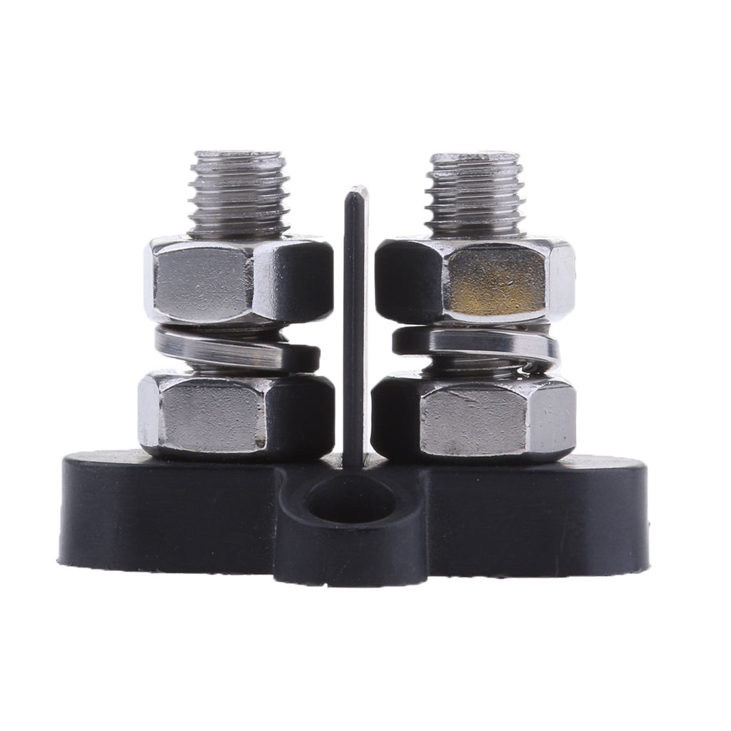 10mm Junction Block Power Post Dual Insulated Terminal Stud with Spacer