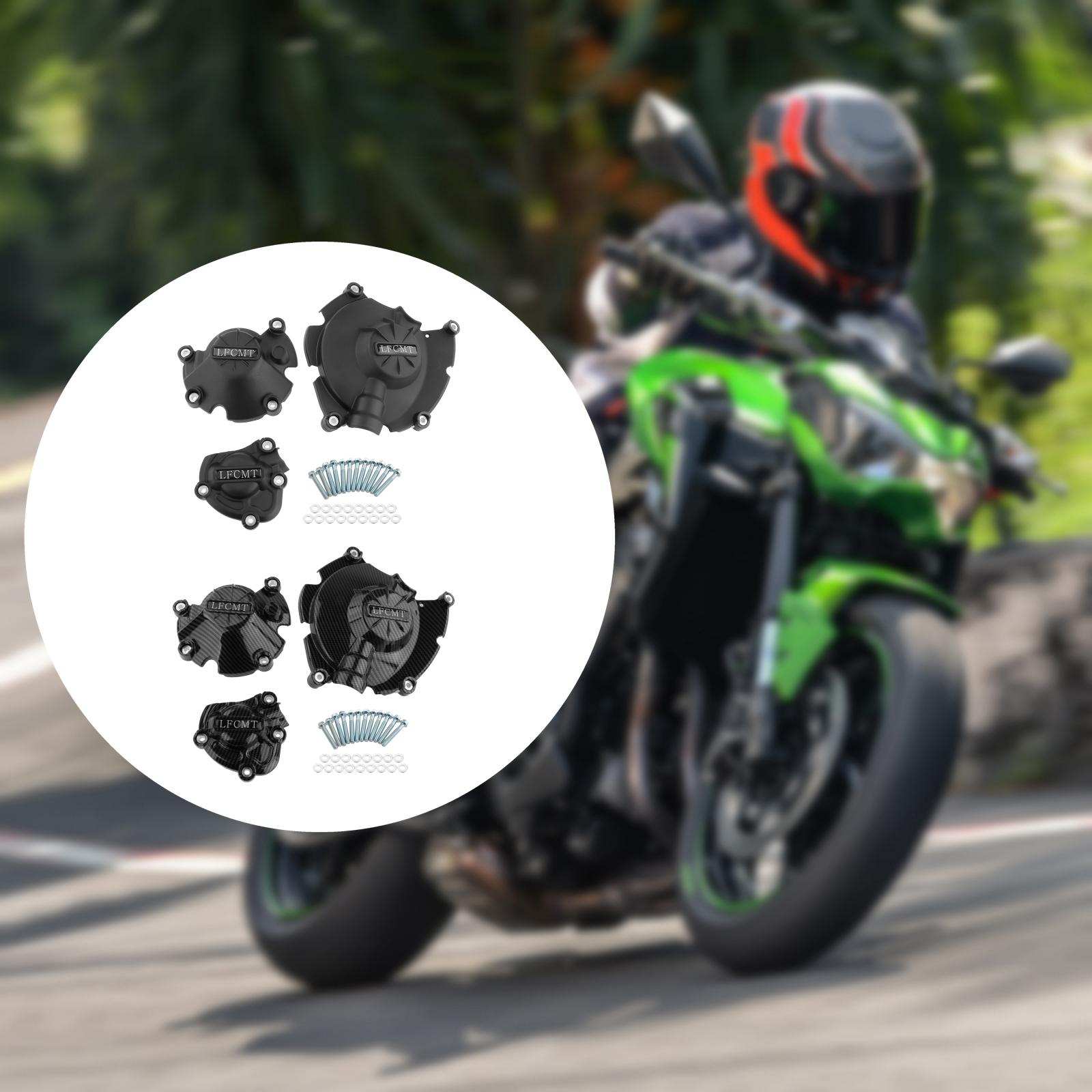 Motorbike Engine Guard Protective Cover for Yamaha Mt-10 2015-2021 Direct Replaces Accessories Black Durable