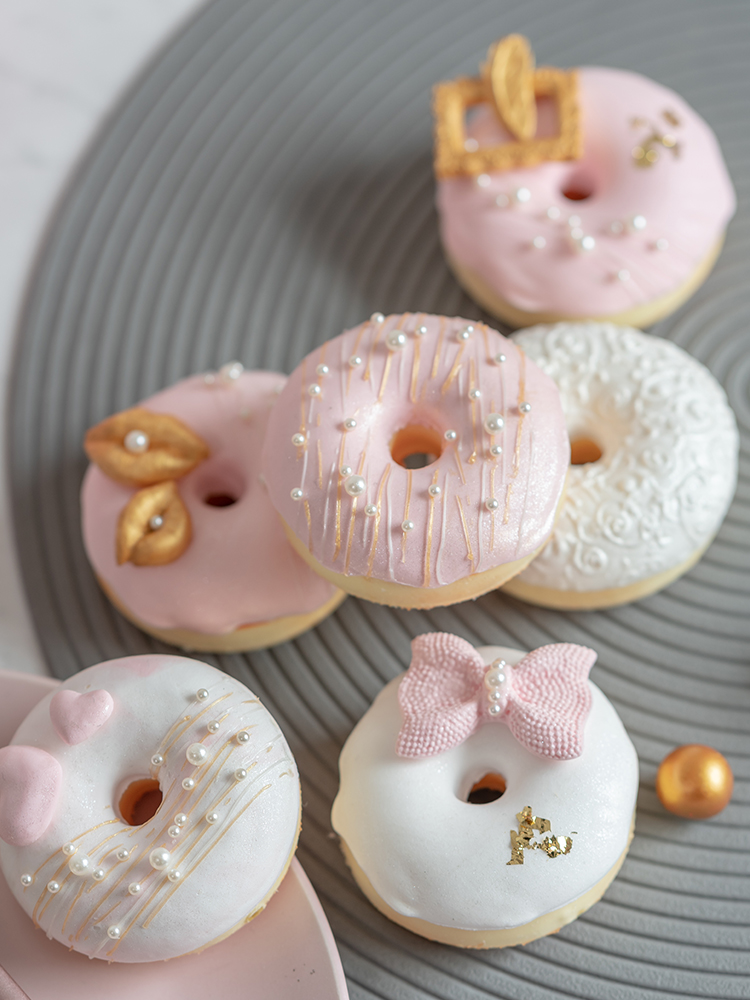 rosquinhas janela decoração falso snack sorvete ins vento comida fotografar prop