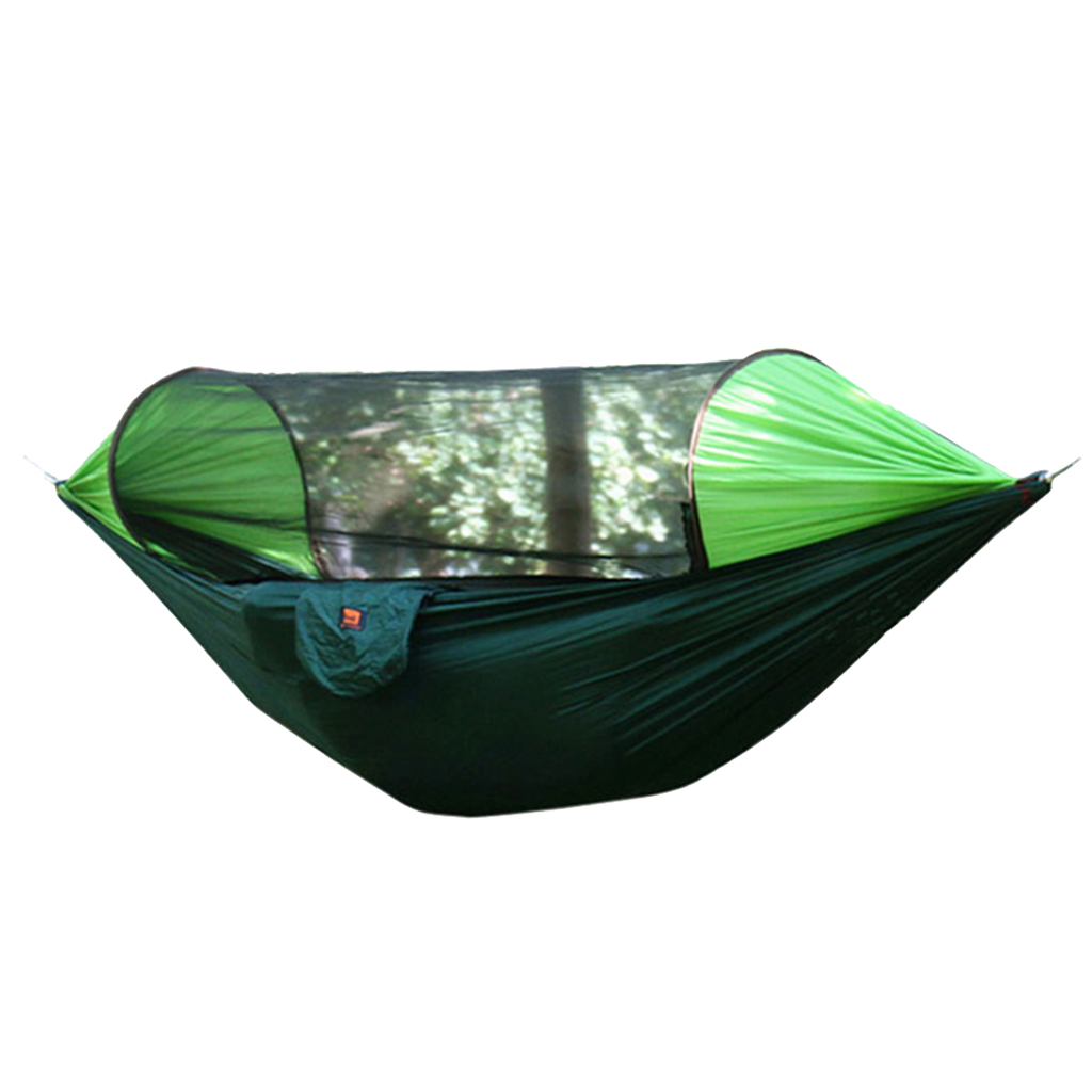 Camping Hammock with Tree Straps with   Net Hammocks Travel Backyard Outdoor Camping Tent Hanging Hammock Bed