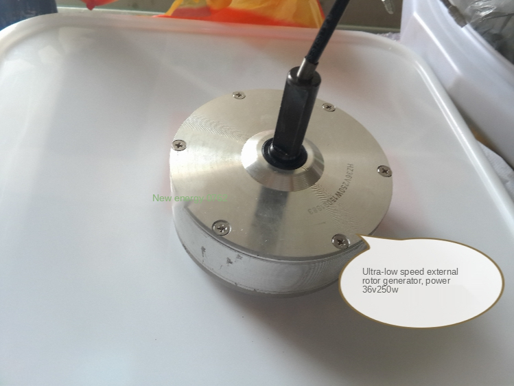 a Constituição de Gerador de Rotor de Turbina Eólica Super-baixa Velocidade Pequena Potência 250 w Geradores de energia alternativa