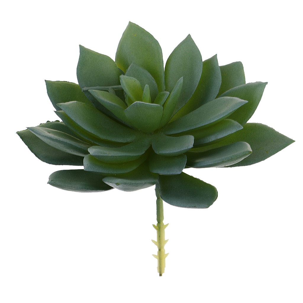 Miniature Lifelike Artificial Succulents Plants Flower Echeveria Lotus Floral Decor Photo Props