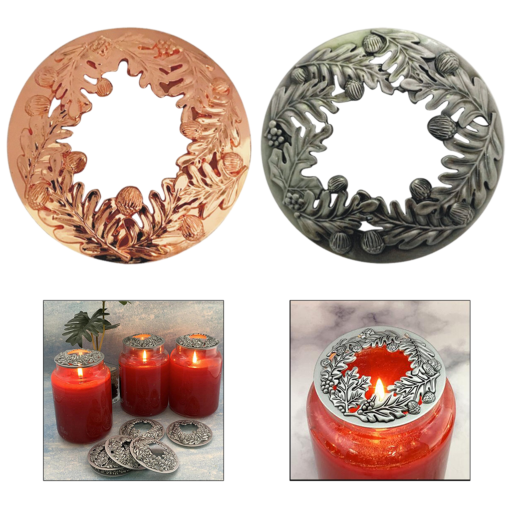 Yankee Candle Lid Jar Scented Pattern Candle Topper Wedding Candle Cover