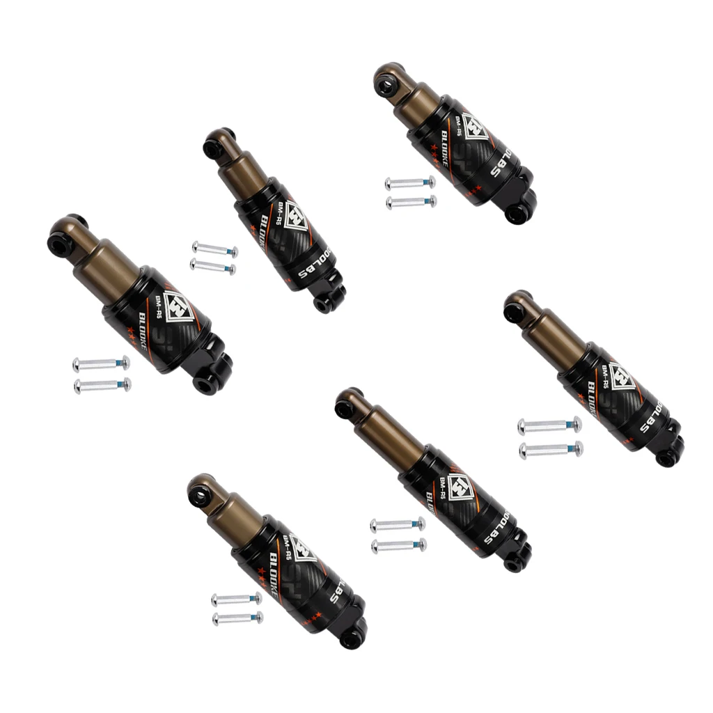 Bike Rear Shock Absorber 120mm 125mm 150mm 165mm 190mm Mountain Bicycle Damping Shocks Cycling Shocking Accessories Absorber
