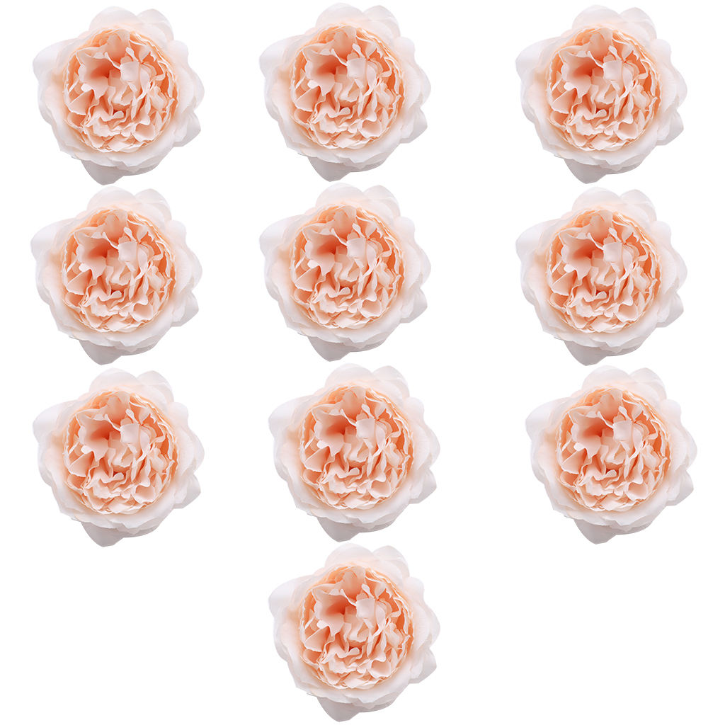 10 Pieces Artificial Peony Flower Home Wedding Decoration Different Colors