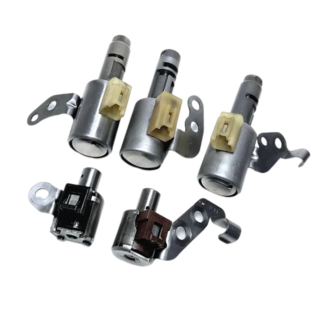 5PCS U140E Transmission Solenoid Kit for Toyota for camry Automatic Transmission 35210-21010 35220-21010