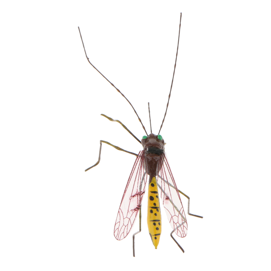 Artificial Mosquito Vivid Floating Hunting Handcraft Insect Ornament Indoor Outdoor Garden Decor Toys Mosquito Decor
