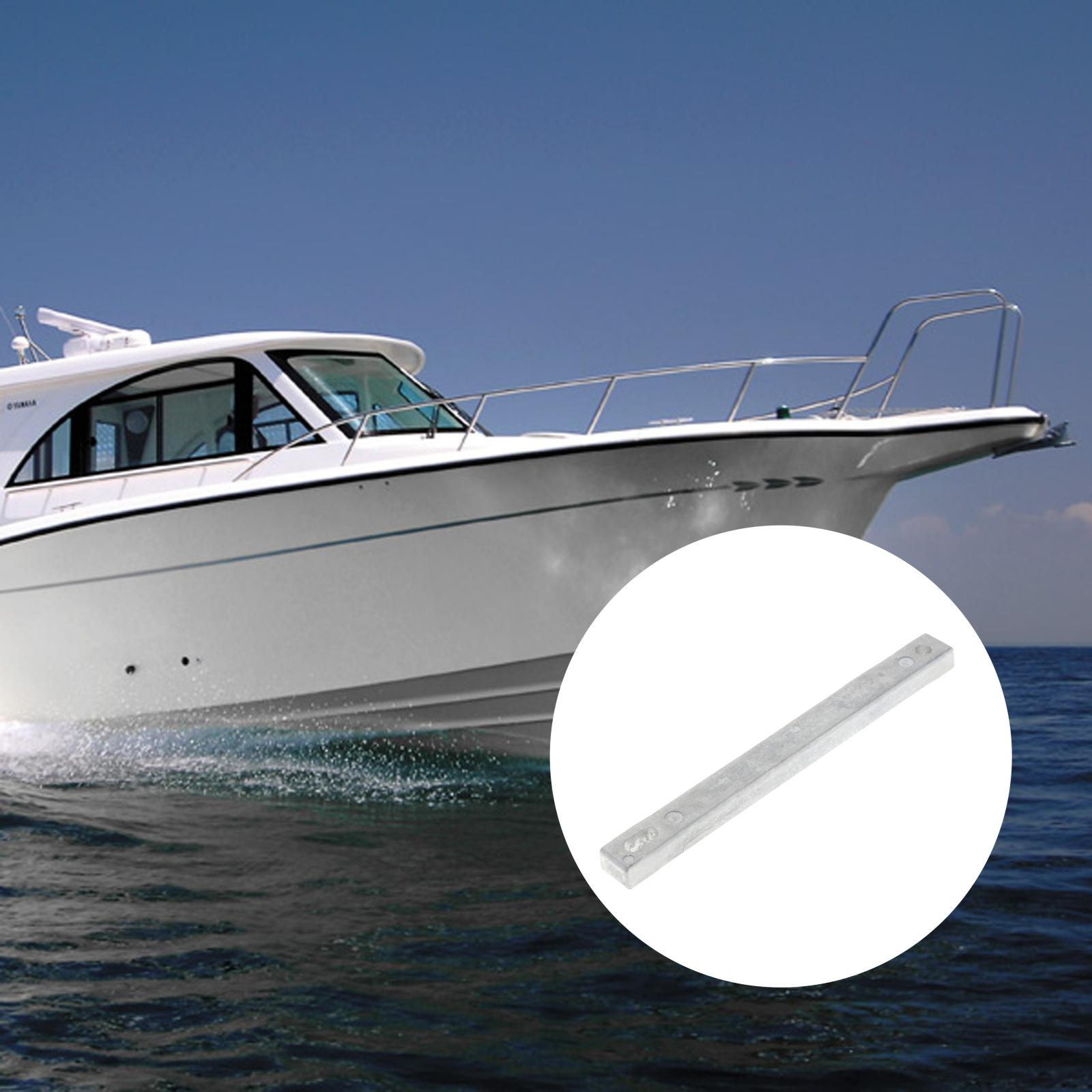 8252711 Anode Power Trim, Bracket Power Trim Zinc Anode for Mercury 25HP 50HP 7-1/2