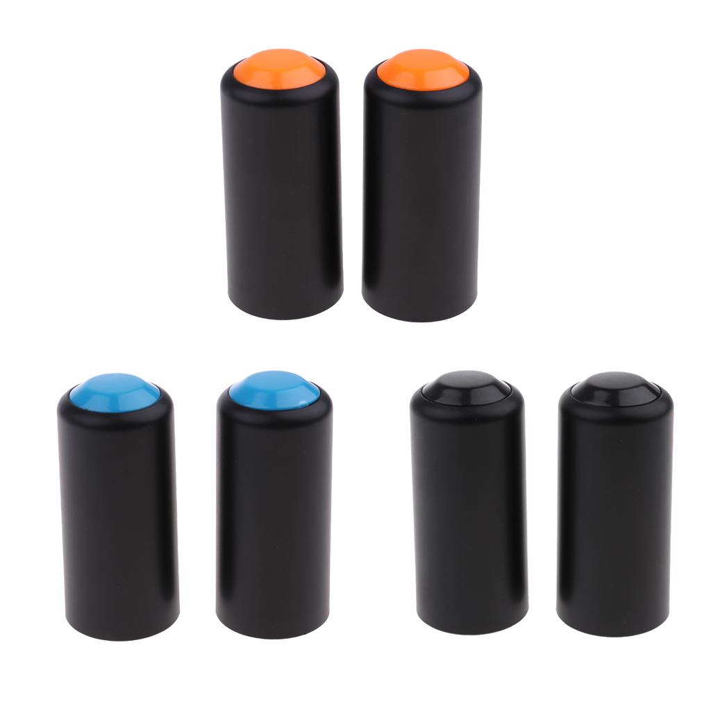 2 Pieces Battery Screw on Cap Cup Cover for Wireless Microphone Mic