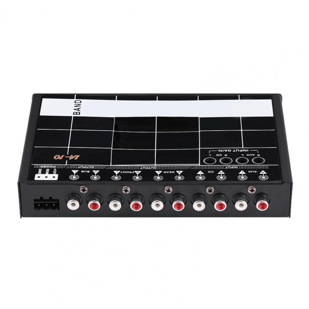 Title 12, Audio Equalizer High Sensitivity Universal ABS ...