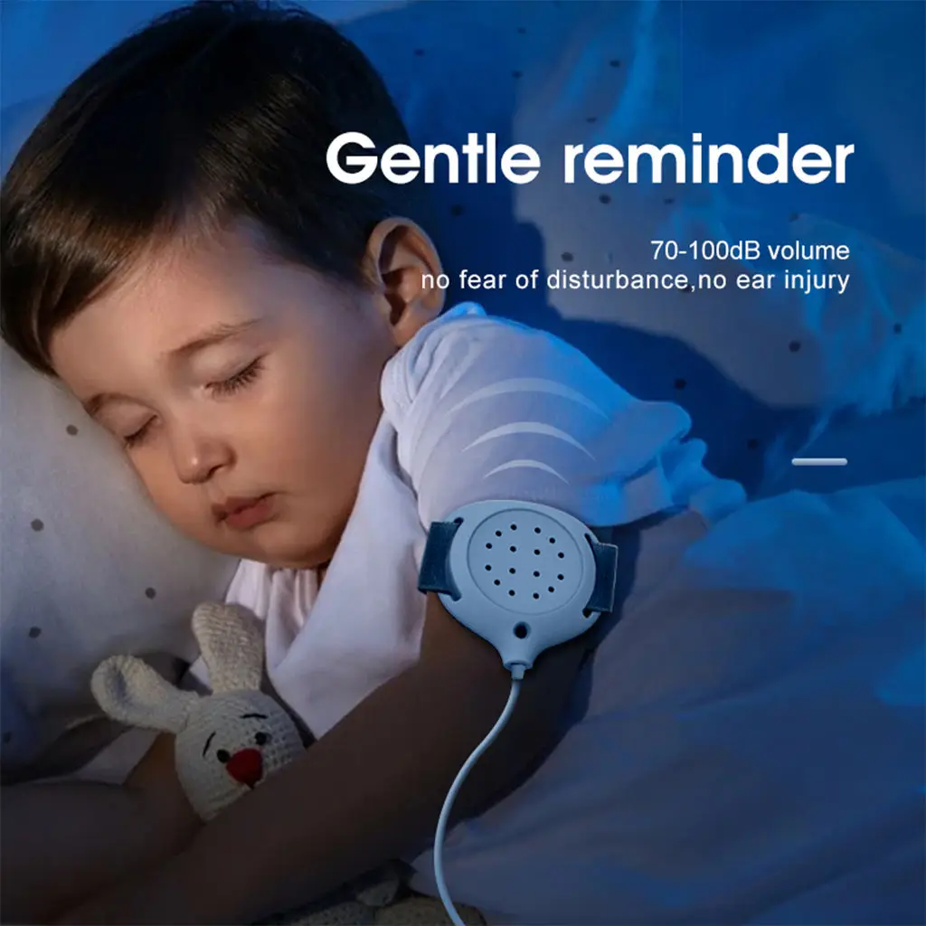 Bedwetting Alarm Pee Alarms Nocturnal Urine Sensor Deep Sleepers Elderly Baby Boys Girls Kids Adults