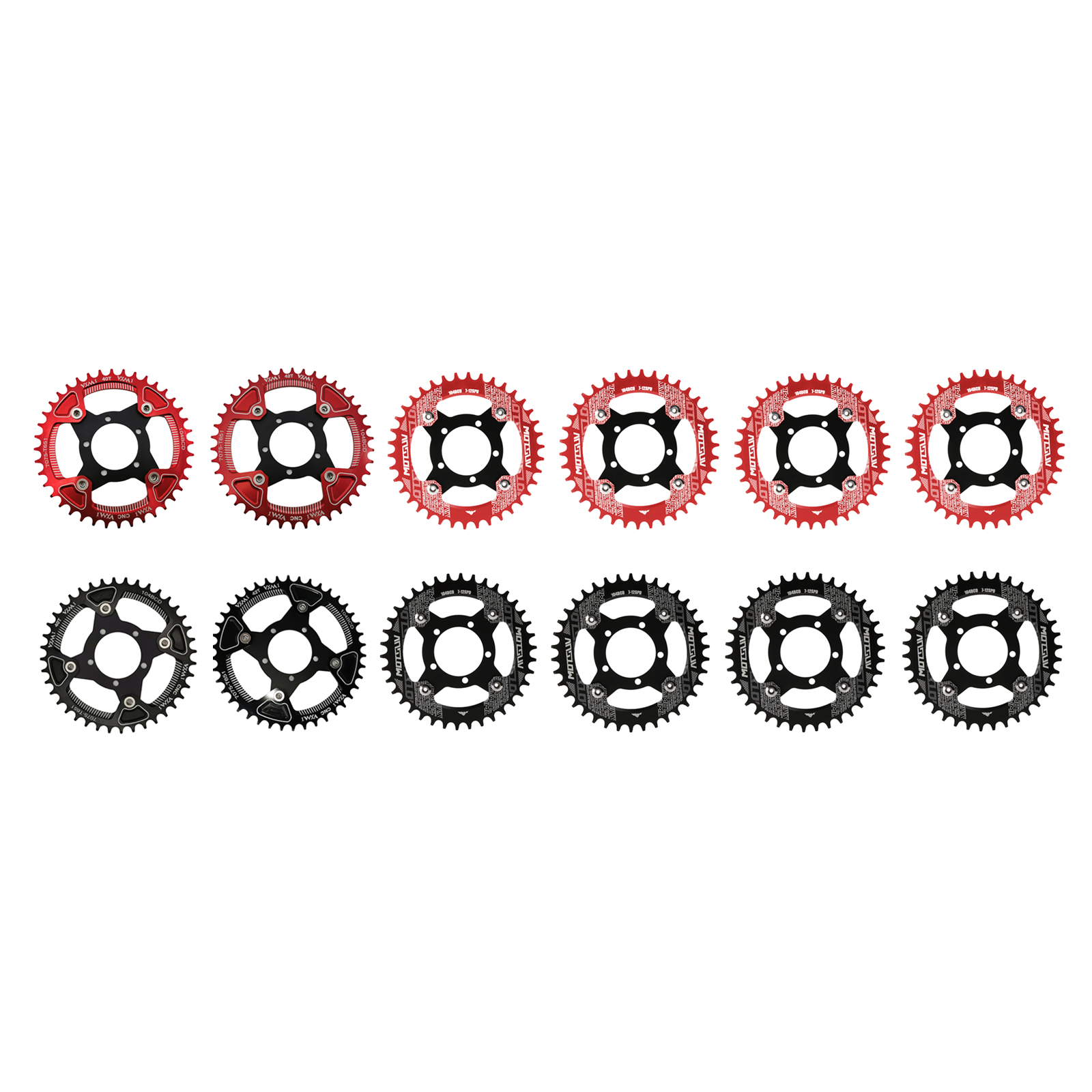 104BCD E-bike Chainring + Adapter For Bafang Mid Drive Motor Electric Bicycle Aluminium Alloy 32T 34T 36T 38T 40T 42T