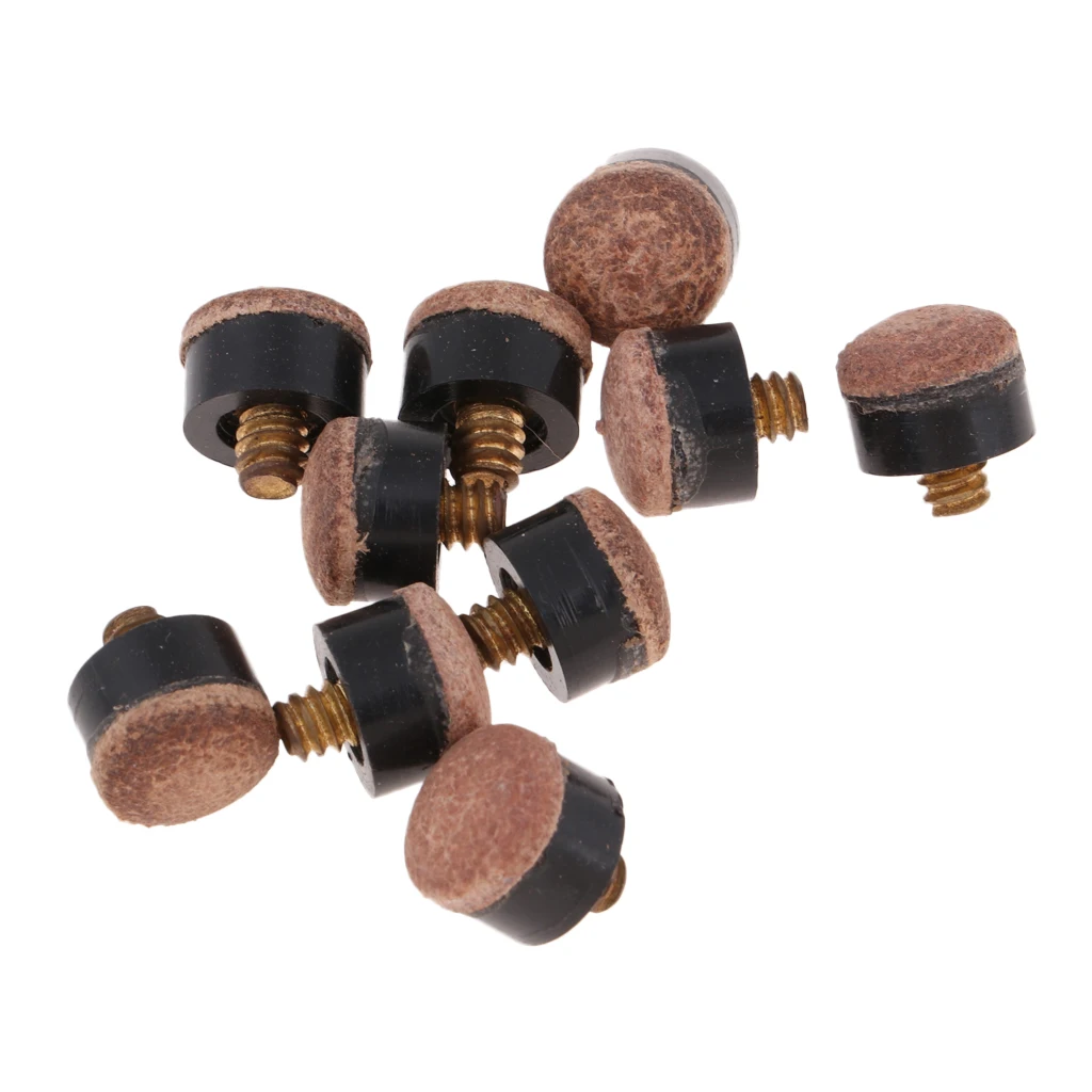 Artificial Leather 10mm / 11mm / 13 Billiard Cue Tip Replacement