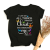 Butterfly I Can Do All Things Philippians Women Aesthetic Graphic T Shirts Casual Christian Jesus Female Short Sleeve Tees Mujer 18