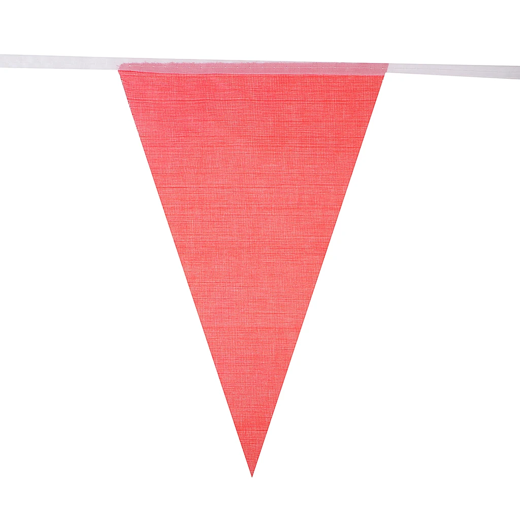 38m Pennant Chain Flag Pennants Decor Party Wedding Event Garland