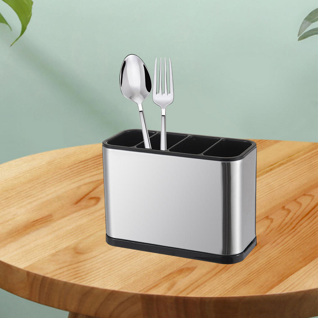 Spatula Cutlery Holder Utensil Caddy Flatware Organizer Divider for Non-Silp
