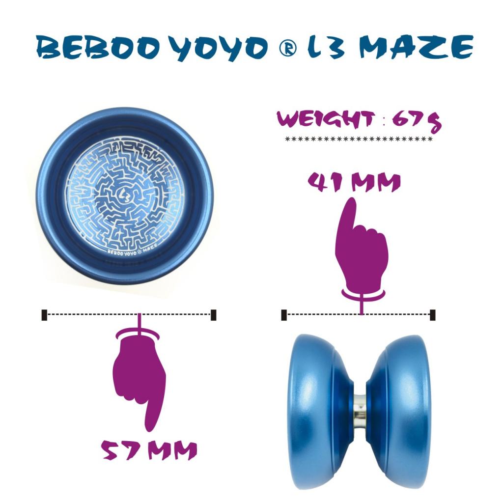 Cool Aluminum Professional Alloy Yoyo Clutch Speed Ball Bearing String Trick Toy