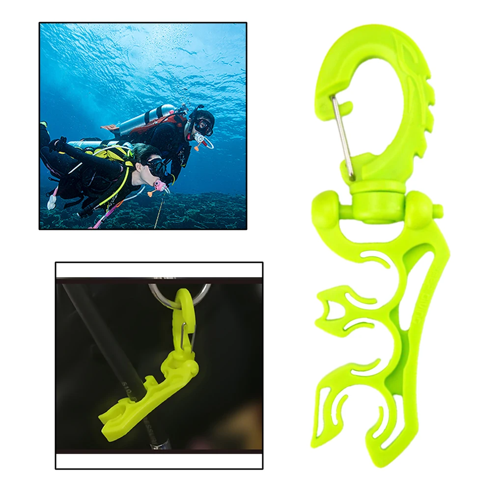 Scuba Diving 3 Regulator BCD Hose Holder Retainer BCD Clip Regulator Retainer Buckle Hook