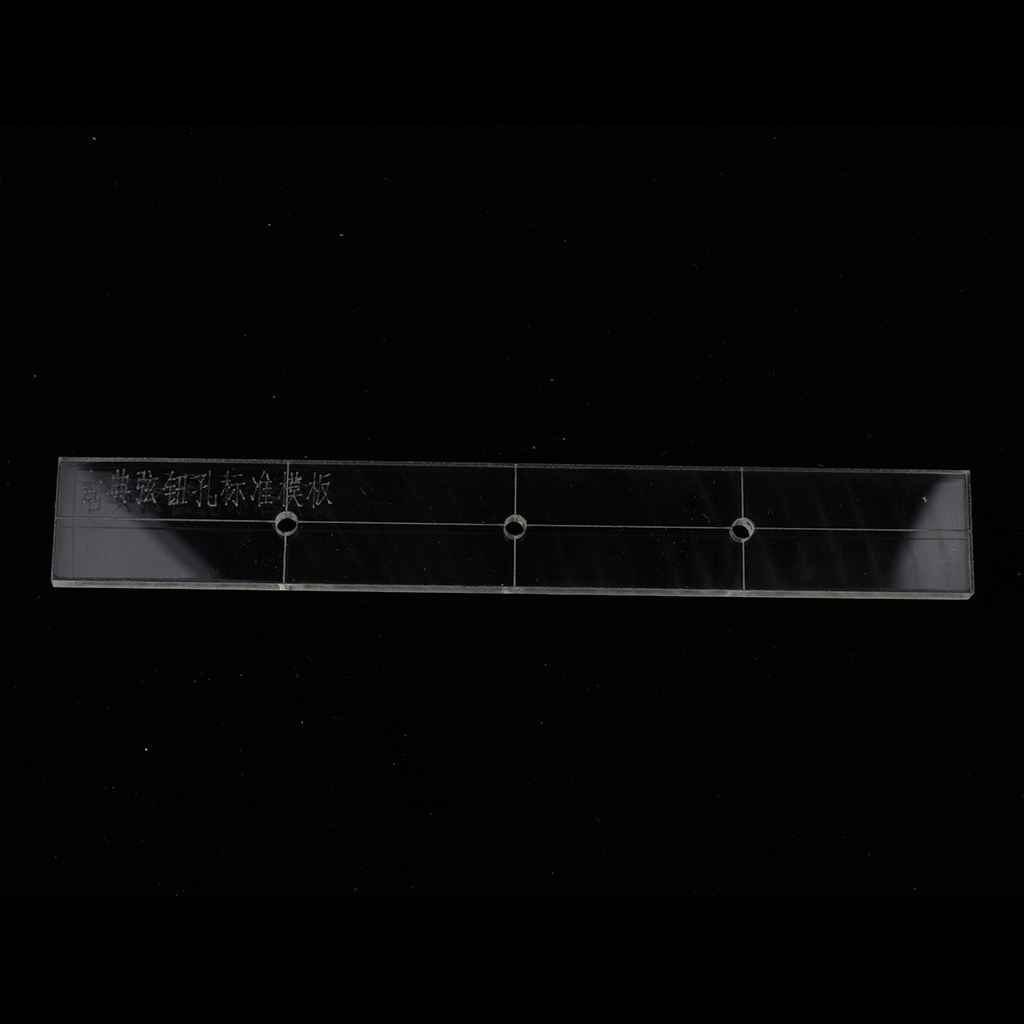 Transparent Guitar Fingerboard Position Making Template For Luthier DIY Tool