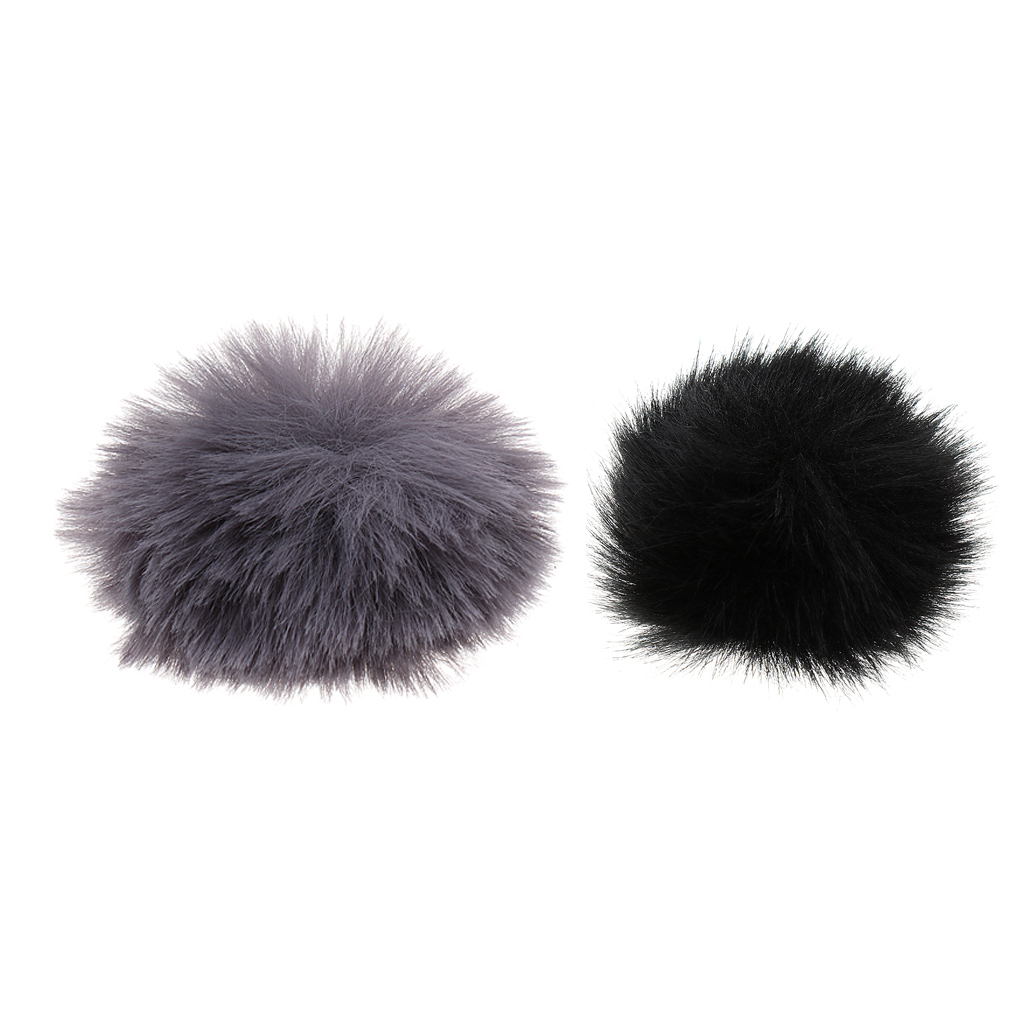 Universal Lavalier Lapel Clip-on Microphone Wind Muff Windscreen Mic Cover for Speech Meeting Outdoor