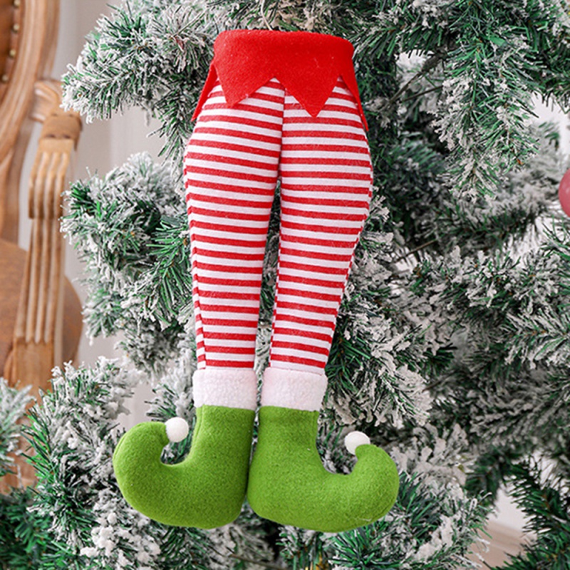 23-christmas-elf-stuffed-legs-stuck-tree-topper-decorations