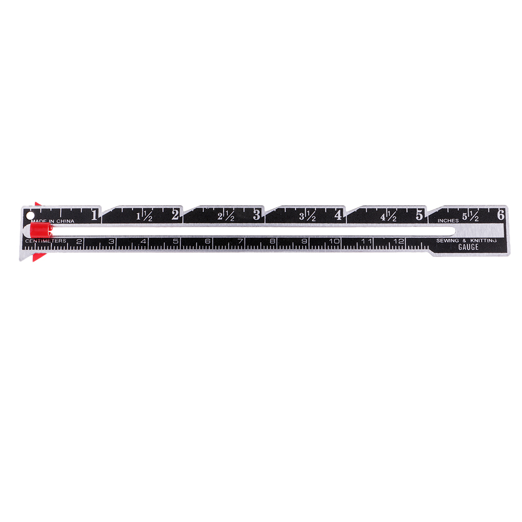 Aluminum Sewing Measuring Gauge Patchwork Quilting Tool Handamde Craft 15cm