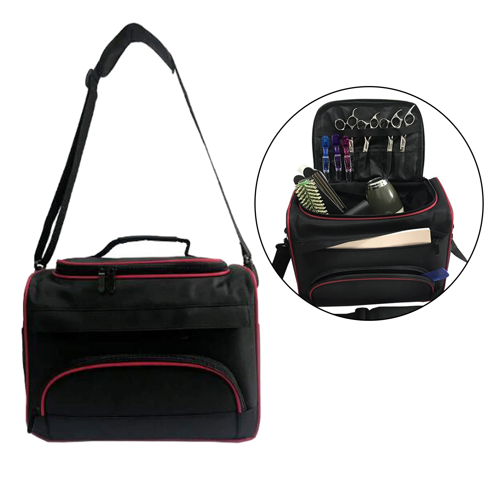 Salon Barber Handbag Salon Styling Tools Storage Shoulder Bag Cosmetic Bag