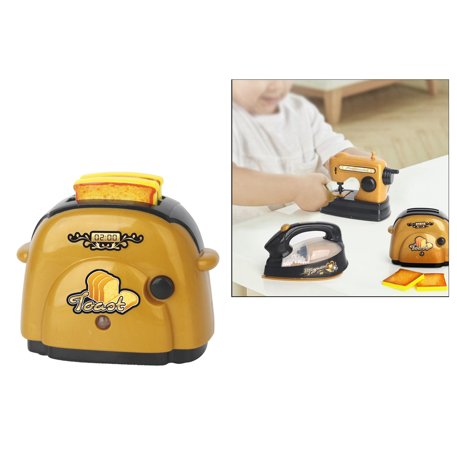 -up  Playset Kids Roleplay Home Appliance Toy Pretend Play 