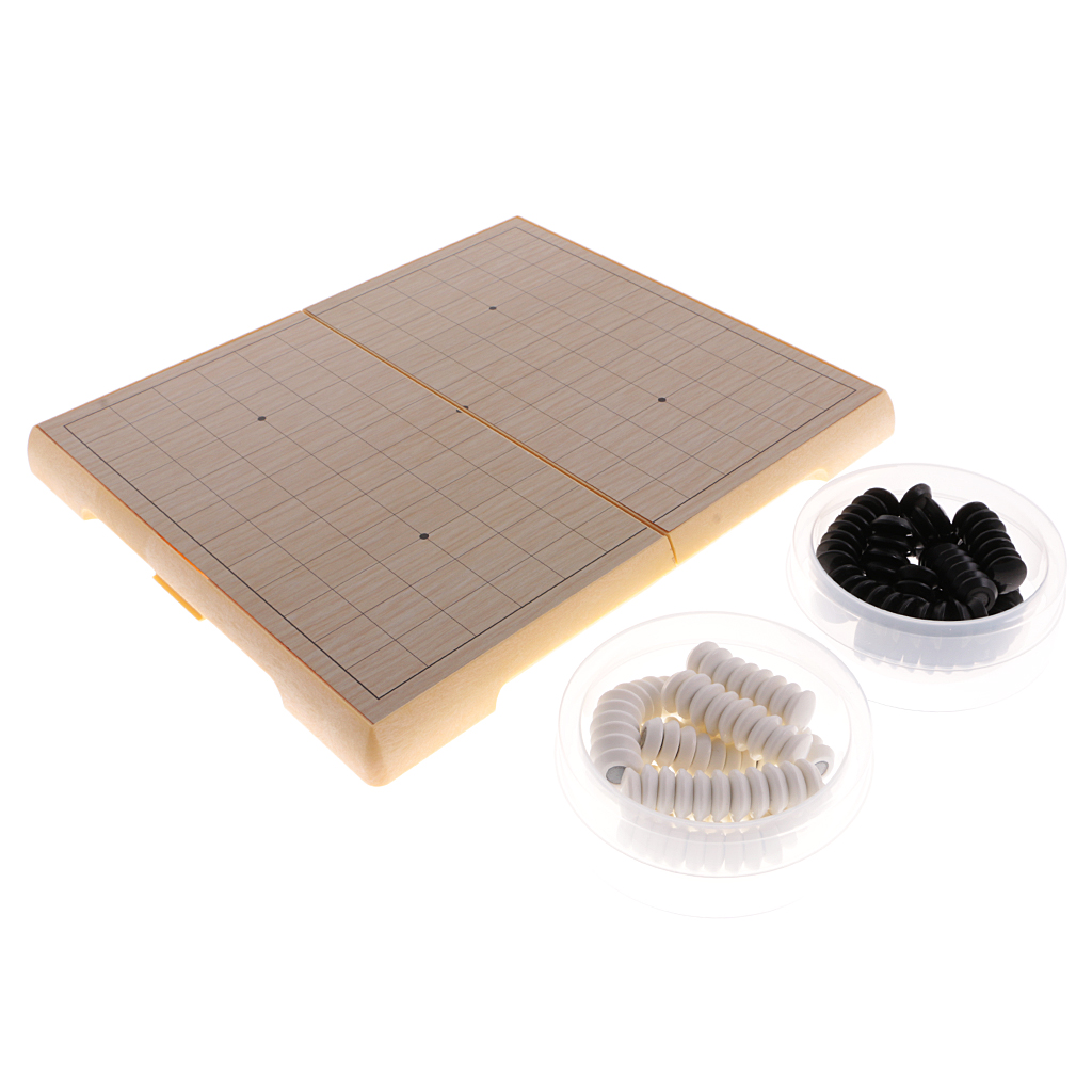 Go Board Game Weiqi Magnetic Go Stones Go Game Set for beginner High quality Portable