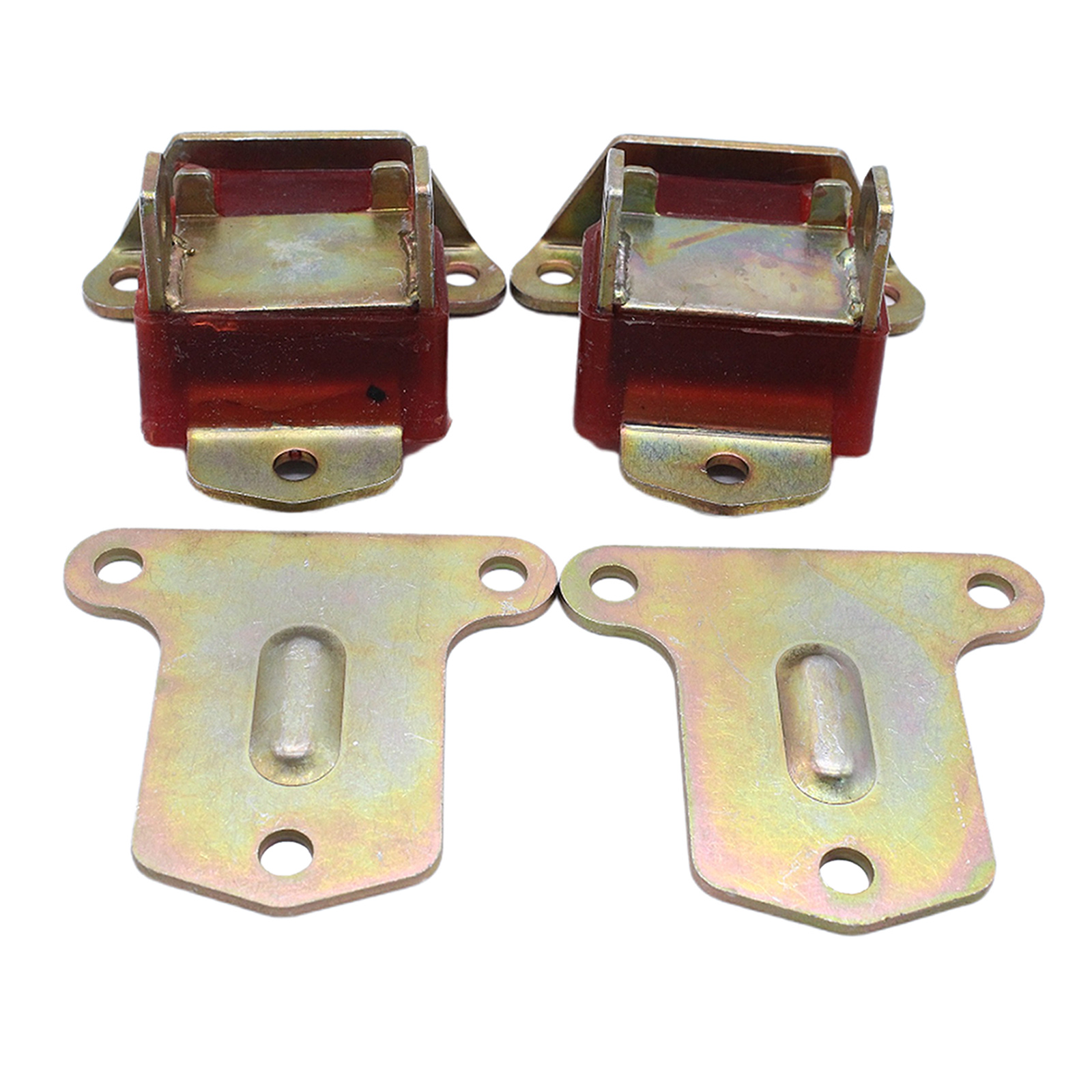 Engine Conversion Polyurethane 3 Bolt Engine Motor Mounts Bracket Set Fit for LS1 LS2 LSX LQ9 SBC Car Vehicle Replace Parts