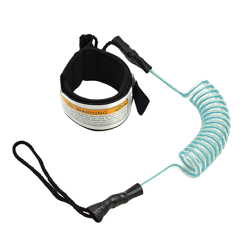 Surfboard SUPs Leash/Leg Rope 5 Feet Premium Straight Leash Padded Adjustable Neoprene Cuff