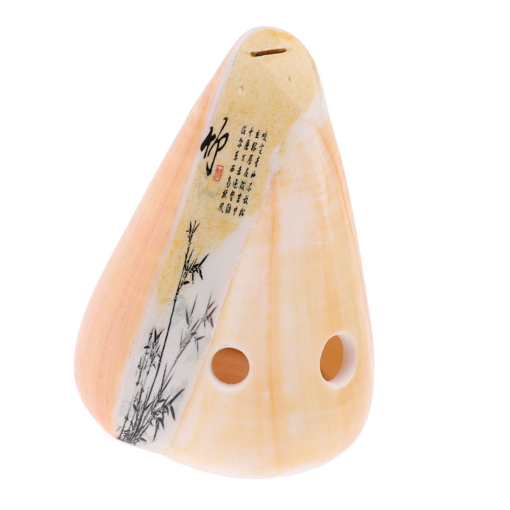 Perfect Tone 8 Holes Ocarina Shell Xun F Key Chinese Traditional Instrument