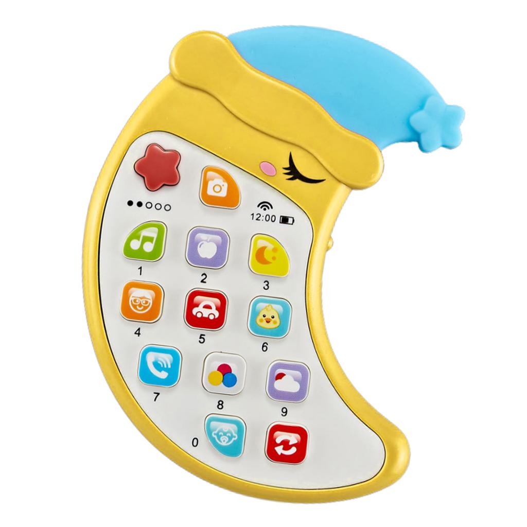 Baby Electronic Phone Toys Teether Music Light Early Childhood Educational Toys Multi-function Simulation Phone Toys