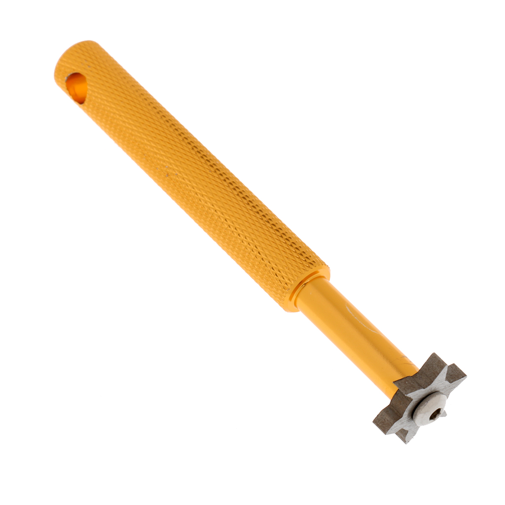 Iron Wedge Golf Club Groove Sharpener 6 Cutters Optimal Backspin Ball Control