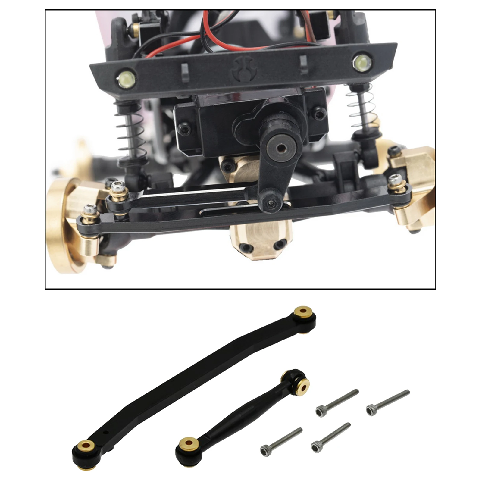 Steering Rod Links Linkage for Axial SCX24 AXI00002 AXI90081 RC Car Parts