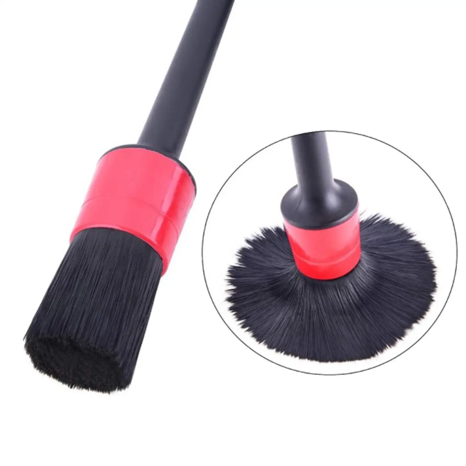 6pcs Car Detailing Brush Set Car Cleaning Brushes Car Cleaning Kit Tools Car Automotive Wheel Engine Clean Brush Car Care