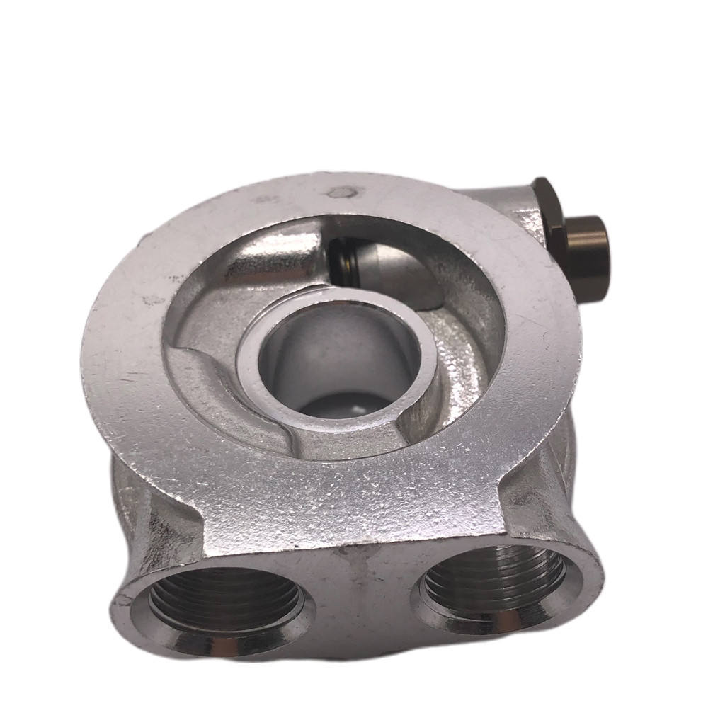 Thermostatic Oil Filter Sandwich M10x1.5mm AN10 3/4