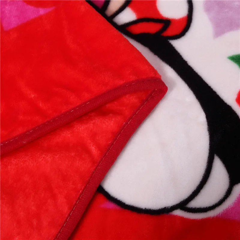 Cute Children Red Disney Minnie Mouse Minnie Mouse Winnie The Pooh Flannel Throw Blanket Boy Girl Gifts Fleece Blanket 100x140cm