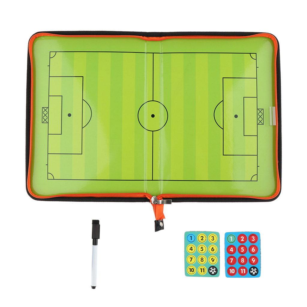 Soccer Coaching Board Strategy Tactics Clipboard Football Game Match Training Plan Accessories