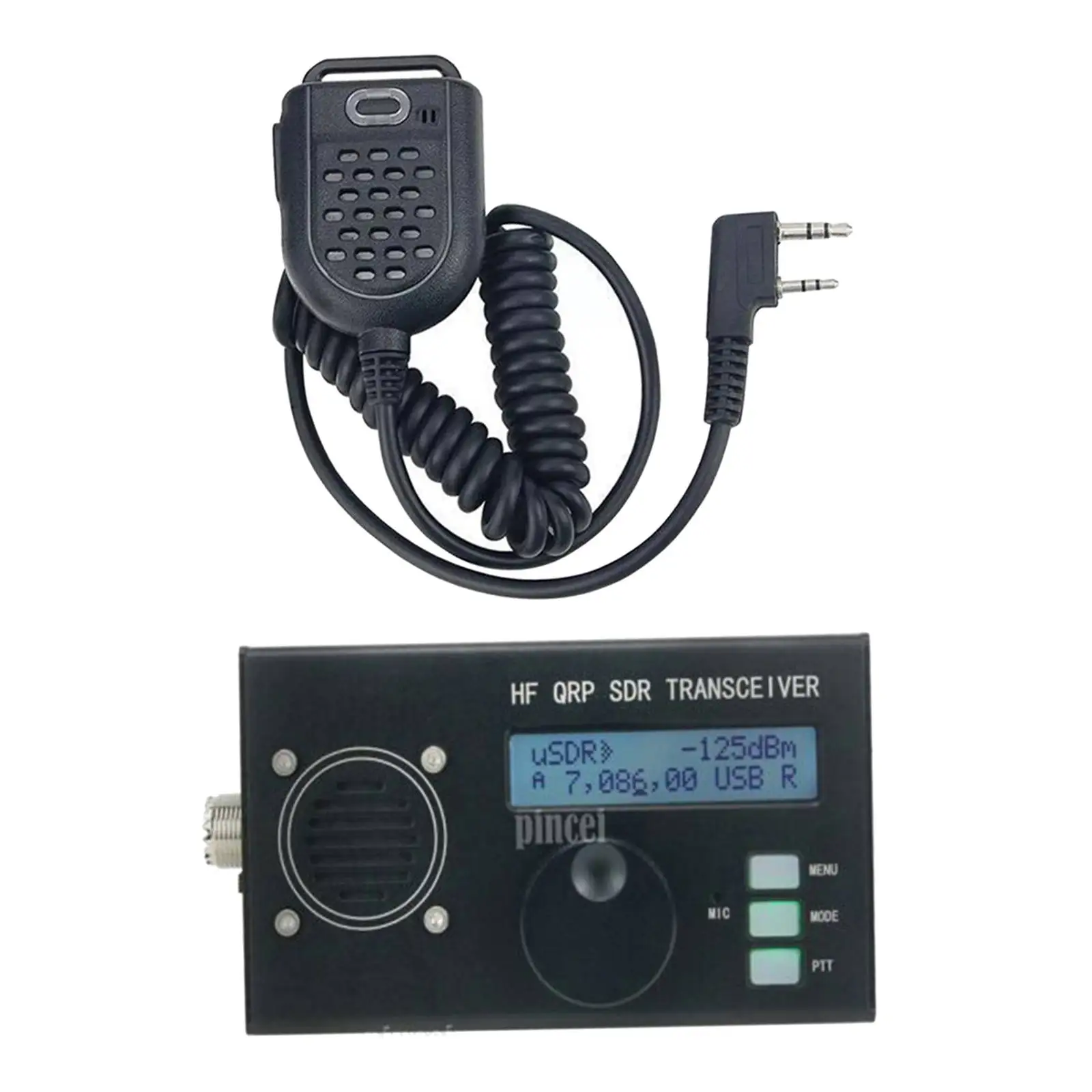 Aluminum Alloy Usdx Transceiver 8 Band All Mode 9-13.8V HF Ham Radio AM/FM Mode Ssb Mode SDR Transceiver