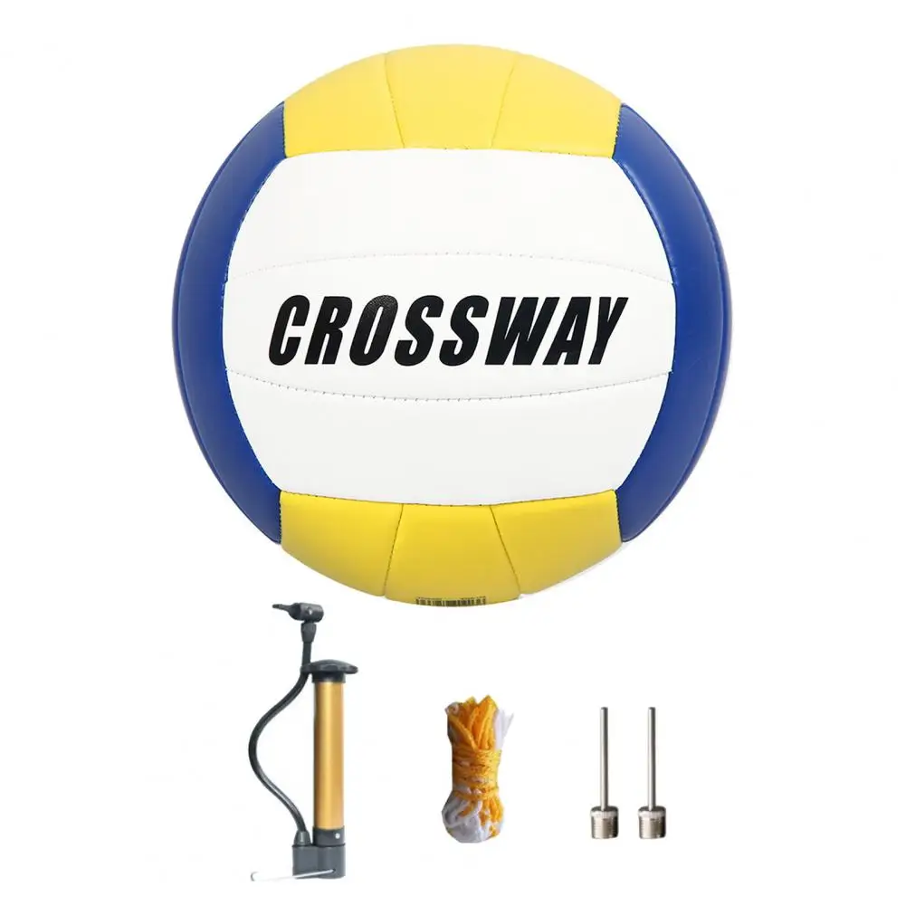 60% Discounts Hot!Crossway Training Volleyball Wear-resistant Leak-proof High Elasticity No.5 Children Adult Soft Sport Volleyba