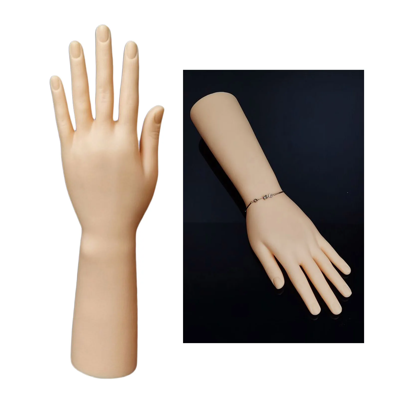 Female Mannequin Hand Jewelry Display Holder Plastic Hand Model Rings Watch Stand Support Holder Jewelry Racks