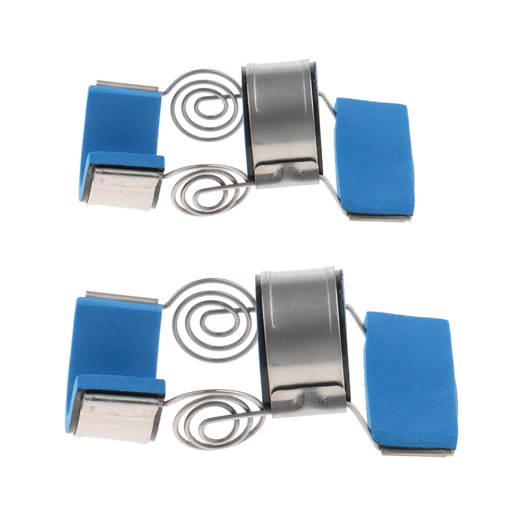 2pcs Padded  Finger Splint Support Brace For Straighten Curved Bent