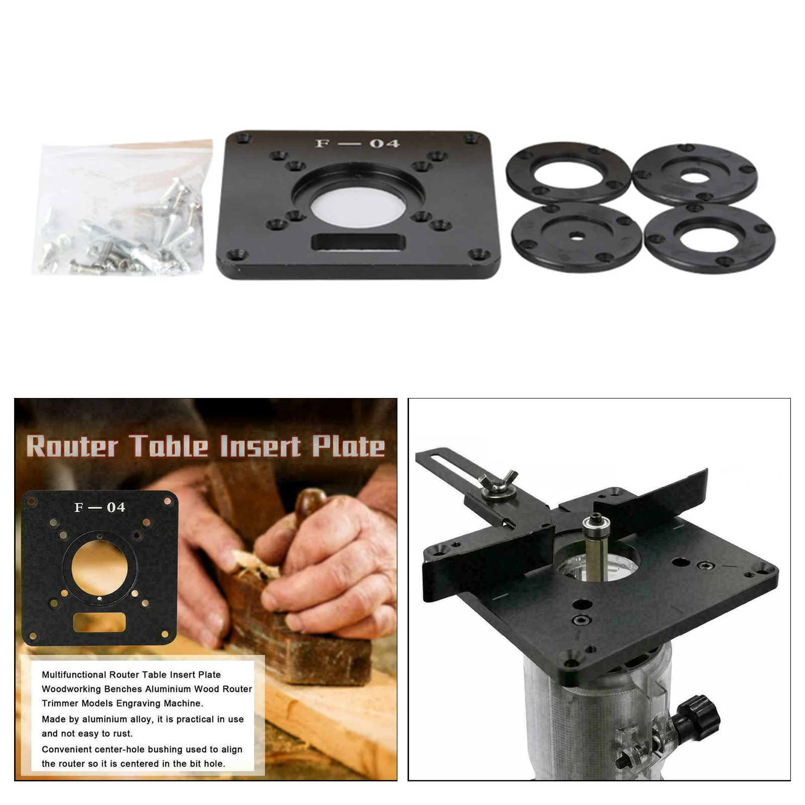 Aluminum Board Trimming Machine  Board DIY Router Table for Woodworking