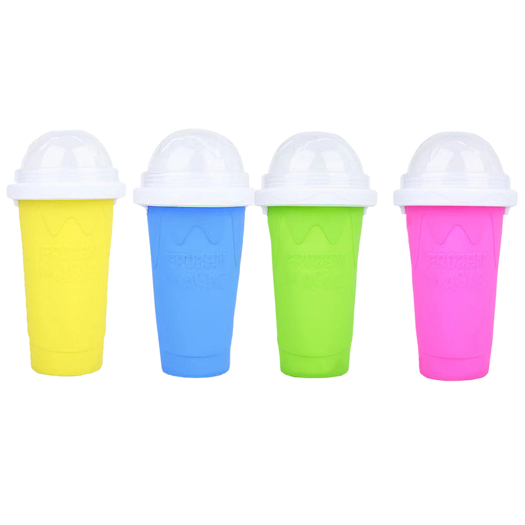 Quick Frozen Smoothies Cup Drinks Squeeze Cup for Children Fast Cooling