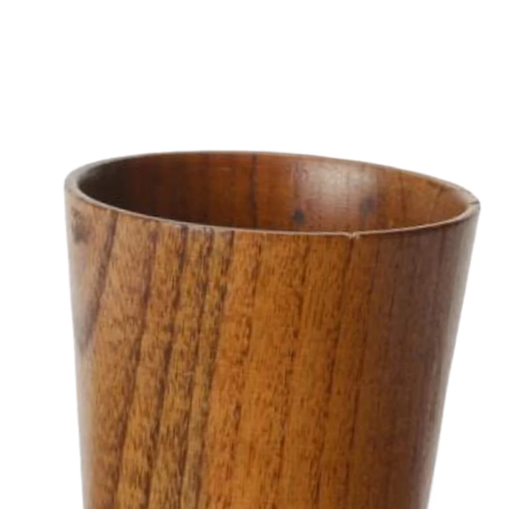 MagiDeal 11 Styles Jujube Wooden Handmade Water Coffee Mug Cup Tea Beer Juice Milk Mugs Drink Cups- Gift