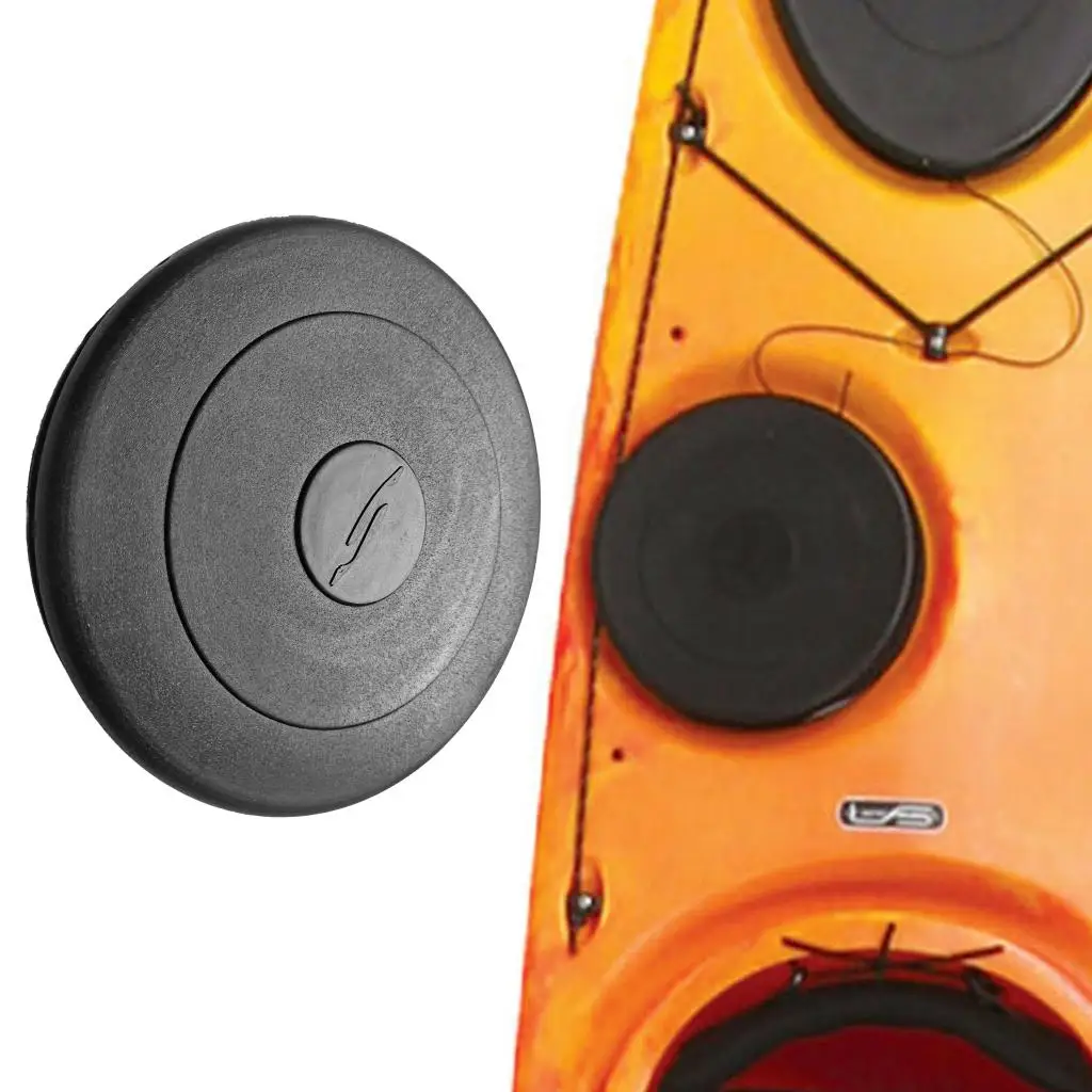 Kayak Valley Replacement Round Hatch Cover Premium Plastic Non-Slip Waterproof Marine Boat Kayak  Round Hatch Cover Accessories