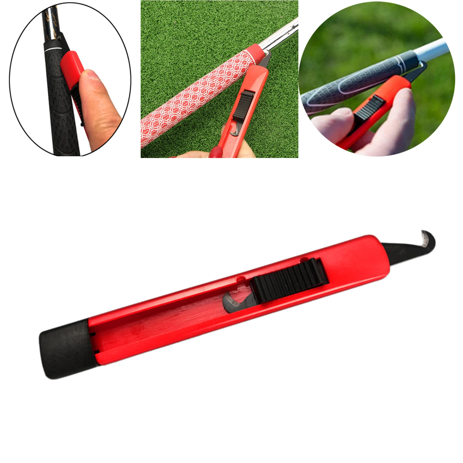 Golf Club Grip Change Regrip Remover Tool Accessory Carbon Steel Plastic Grip,Golf Grip Kits for Regripping Golf Clubs