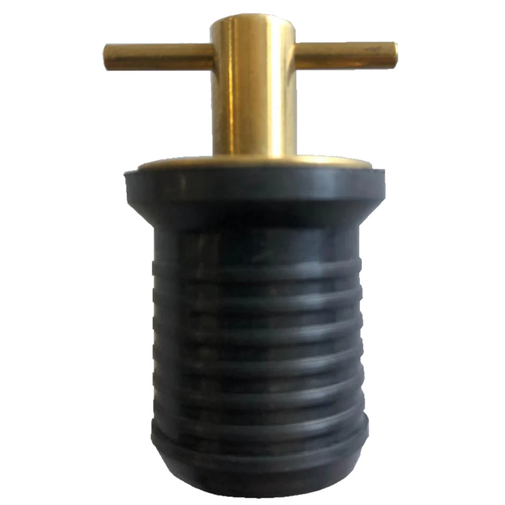 Marine Copper Water Plug Solid Head Brass Tube Plug Drain Plug