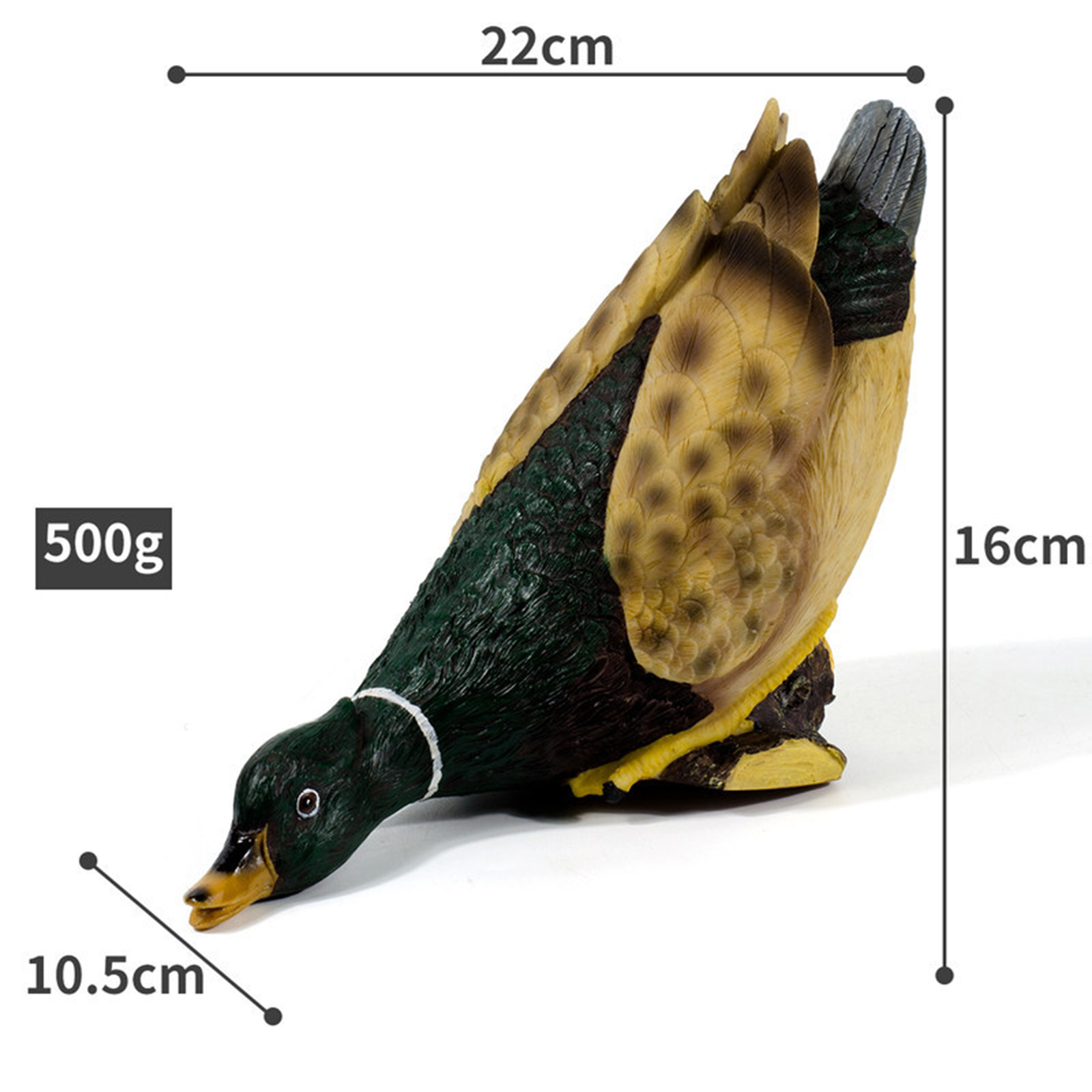 Garden Duck/Mallard Decorations | Outdoor Yard Decor for Patio, Balcony